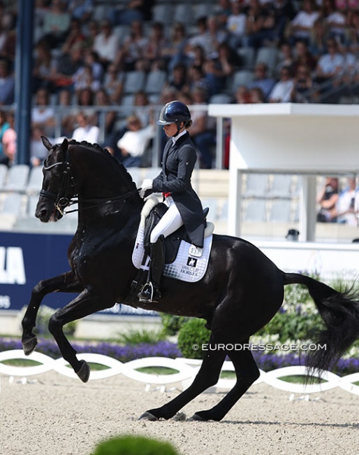 Charlotte Fry and Glamourdale at the 2019 CDIO Aachen :: Photo © Astrid Appels