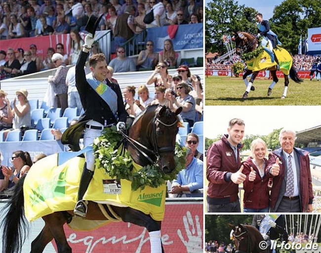 Frederic Wandres was the Hamburg Dressage Derby winner in 2019 :: Photo © LL-foto