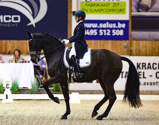 Hayley Beresford and Rebana W at the 2019 CDI Lier :: Photo © Astrid Appels