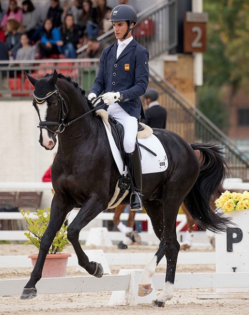Juan Matute Guimon and Limoncello at the 2019 CDI Segovia :: Photo © Lily Forado