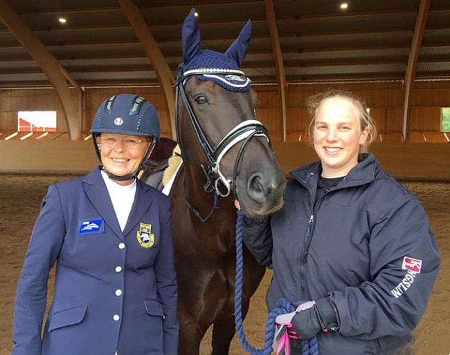 Louise Etzner Jakobsson (left) and Goldstrike BJ