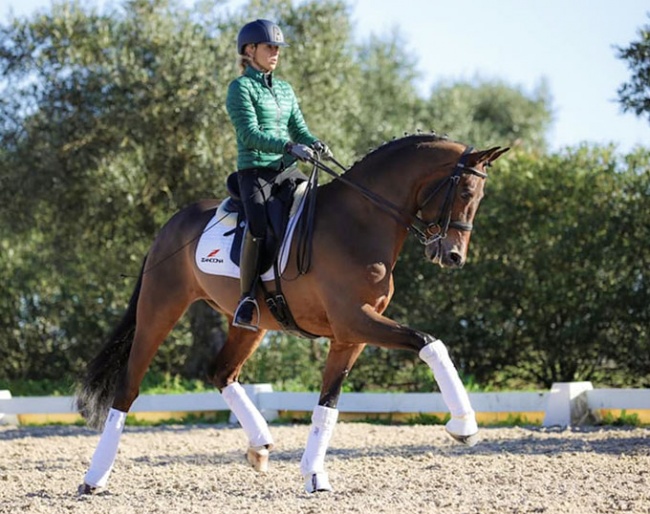 Maria Caetano on the Colombian owned For Jordan :: Photo © Alfonso Rodrigues