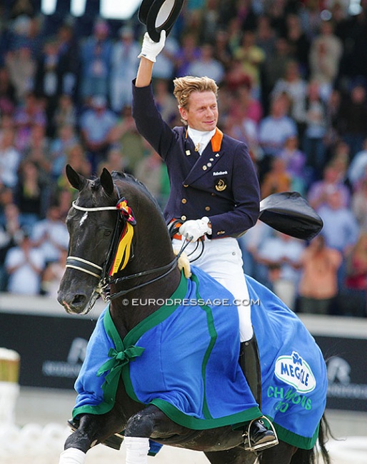 Edward Gal and Totilas win the 2010 CDIO Aachen :: Photo © Astrid Appels
