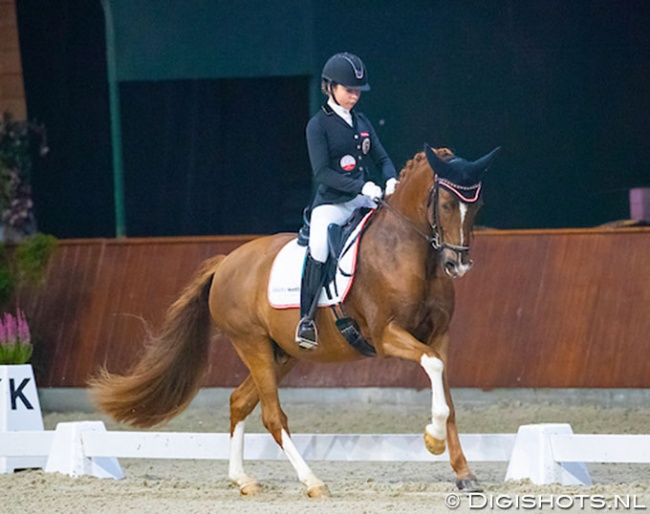 Felicita Simoncic on Boogie de l'Aube at the 2019 CDI Exloo :: Photo © Digishots