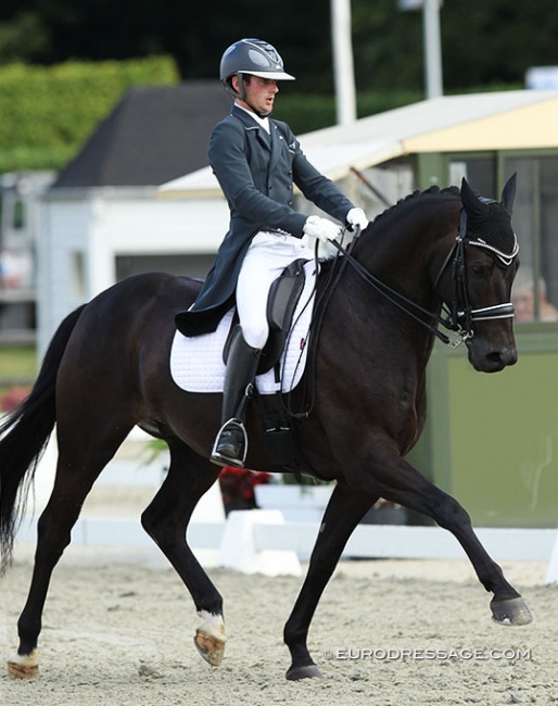 Corentin Pottier and Gotilas at the 2019 CDI Waregem :: Photo © Astrid Appels