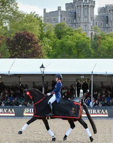 Dujardin and Erlentanz at the 2019 CDI Windsor