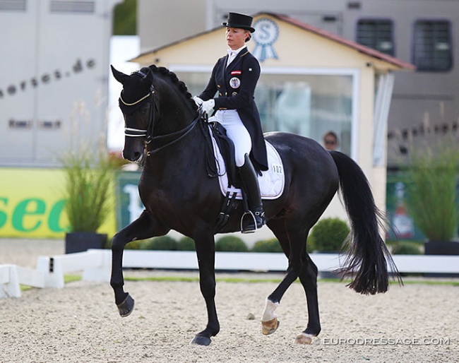 Victoria Max-Theurer and Rockabily at the 2020 CDI Hagen :: Photo © Astrid Appels