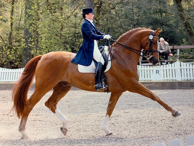 Susanne Wilhelm (now Szeltner) and Warm Up