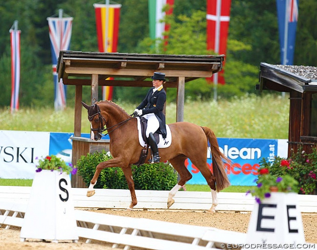 Isabell Werth competing Bella Rose at the 2018 CDI Fritzens at Schindlhof :: Photo © Astrid Appels