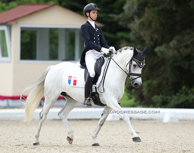 Alexandre Cheret and Butterfly Dew Drop at the 2019 CDIO-P Hagen :: Photo © Astrid Appels