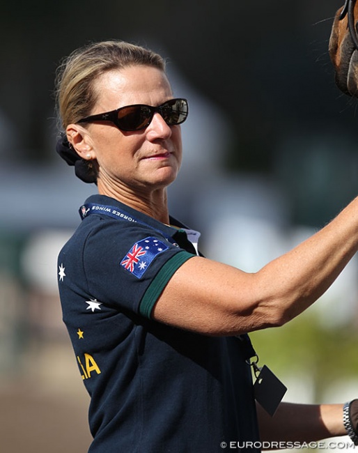 Kim Gentry at the 2019 CDI Wellington :: Photo © Astrid Appels