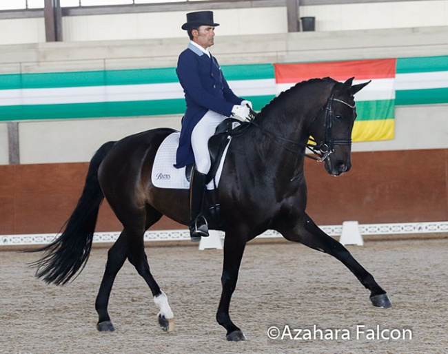 Jose Antonio Garcia Mena and Frimousse :: Photo © Azahara Falcon
