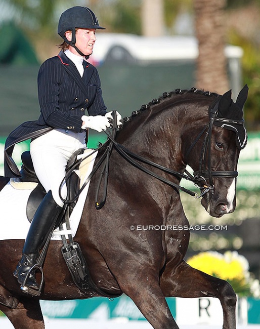 Diane Creech and Hallmark at the 2015 CDI Wellington :: Photo © Astrid Appels