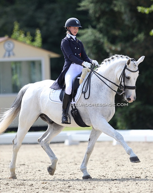 Maike Mende and Rotschild at the 2017 CDI-YR Hagen :: Photo © Astrid Appels