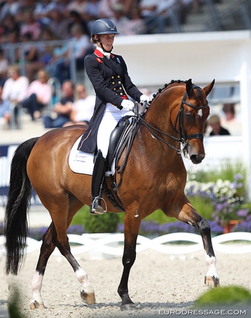 Lara Butler and Rubin al Asad at the 2018 CDIO Aachen :: Photo © Astrid Appels