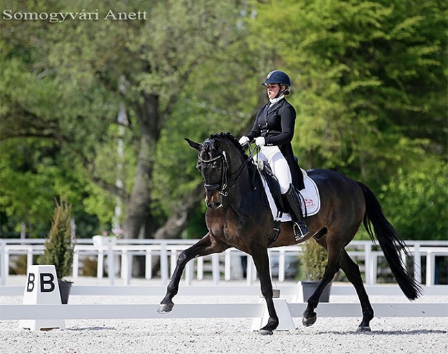 International Dressage Sport at the 2021 CDI 4*/CDi-W Budapest :: Photo © Annet Somogyvari