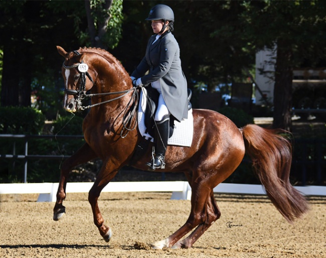 Chelsey Sibley and Don Francisco competing at Rancho Murieta :: Photo © Tamara with the Camera