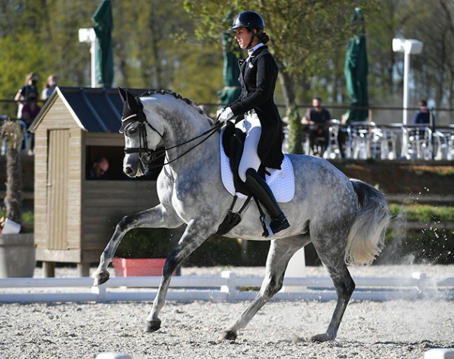 Pauline Guillem and Barcelona de Malleret at the 2021 CDN Le Mans :: Photo © Les Garennes