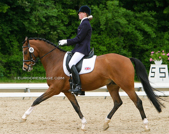 Amy Parker and Wester Aikema's Adios at the 2004 CDI-PJYR Duisburg :: Photo © Astrid Appels