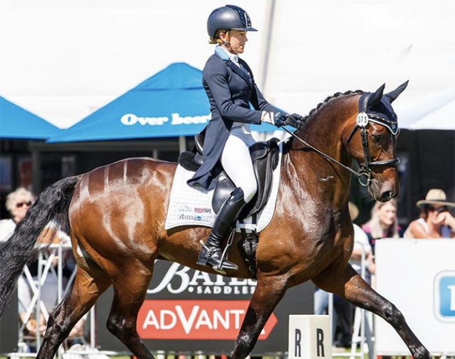 Amanda Ross competing Diezel in New Zealand in 2019 :: Photo © Libby Law