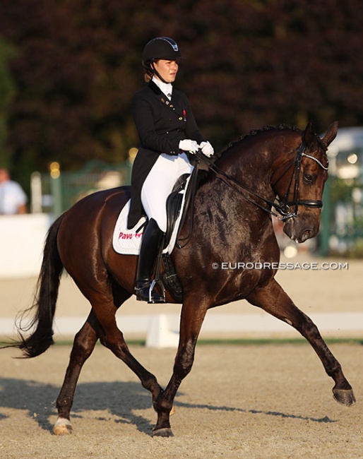 Anna Kasprzak and Addict de Massa at the 2020 CDI Hagen :: Photo © Astrid Appels
