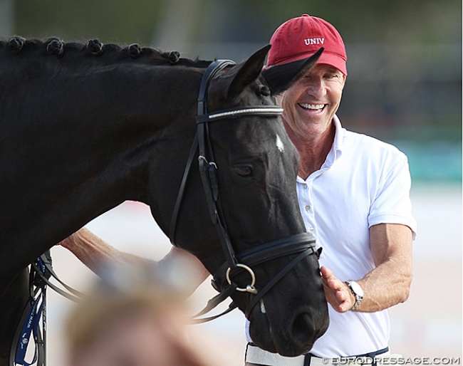 Guenter Seidel and Equirelle :: Photo © Astrid Appels