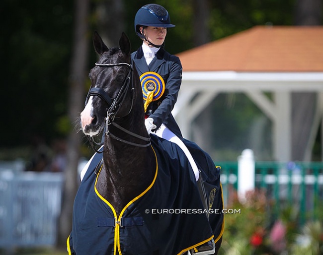 Charlotte Fry and Everdale win the 3* Grand Prix at the 2021 CDIO Compiègne :: Photo © Astrid Appels