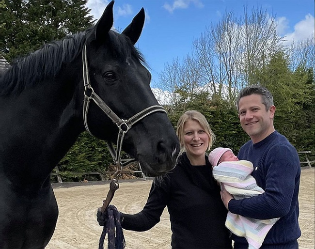 Hayley Watson-Greaves and husband Paul Logan welcomed Elana on 28 April 2021