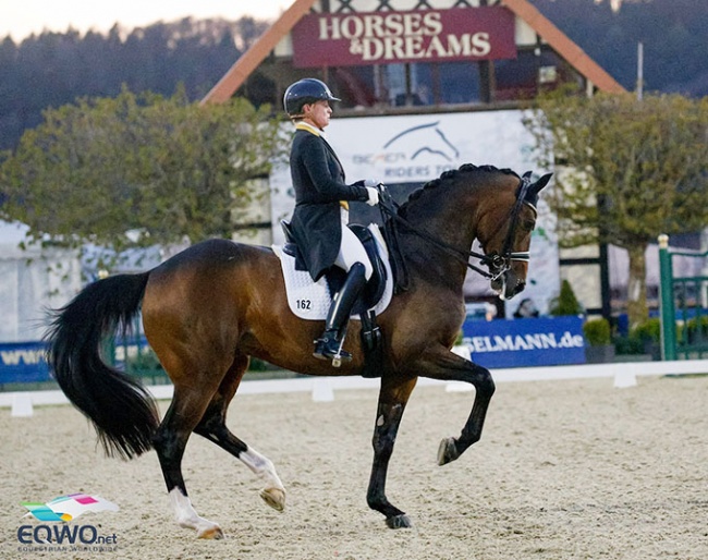 Isabell Werth and Quantaz at the 2021 CDI Hagen :: Photo © Petra Kerschbaum
