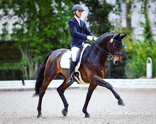 Paul Locher and Limoncello T at the "training day" for 2021 Preis der Beste nomination :: Photo © Sina Kuiper