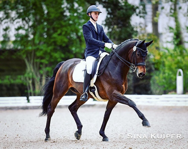 Paul Locher and Limoncello T at the "training day" for 2021 Preis der Beste nomination :: Photo © Sina Kuiper