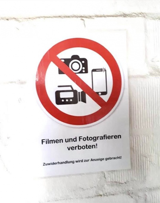 No more photography and videoing allowed at the Warendorf state stud, a public institution funded with tax money 