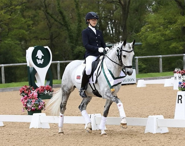 Mette Dahl and George Clooney BS at the 2021 CDI Wellington Heckfield :: Photo © Lottie Elizabeth