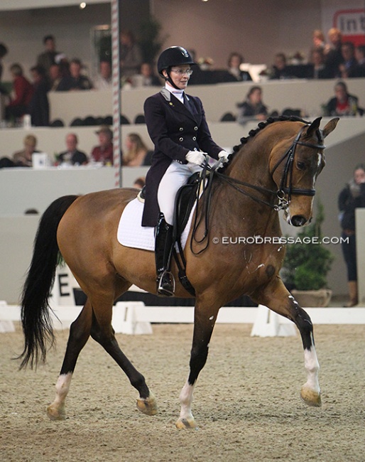 Margo Timmermans and Utah at the 2012 CDI Drachten :: Photo © Astrid Appels