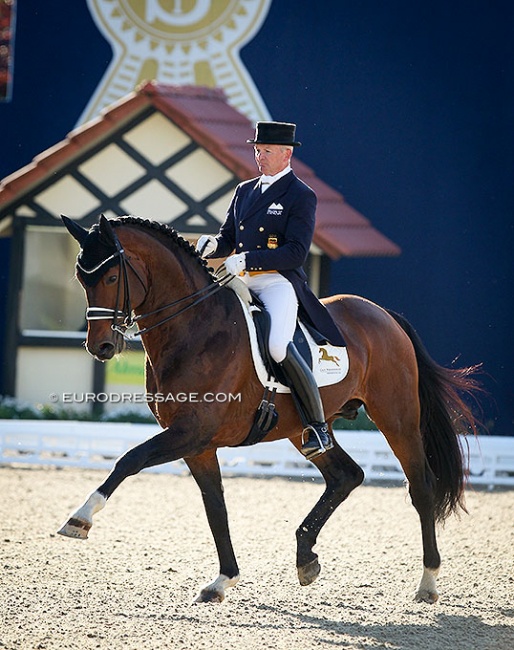 Hubertus Schmidt and Escolar at the 2019 CDI Hagen :: Photo © Astrid Appels