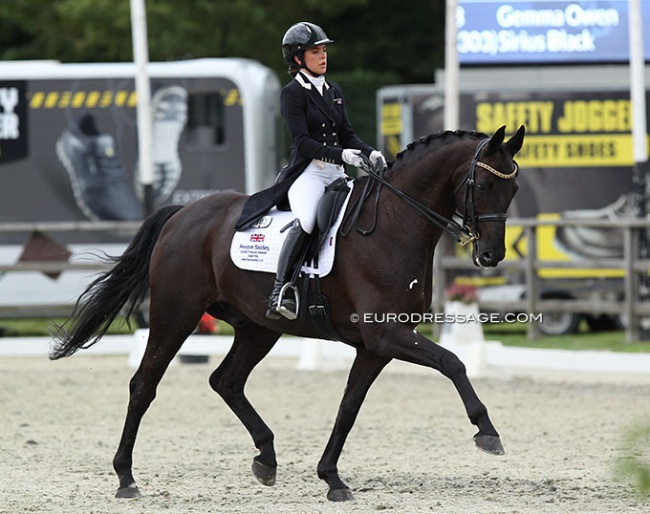 Gemma Owen and Sirius Black at the 2019 CDI Waregem :: Photo © Astrid Appels