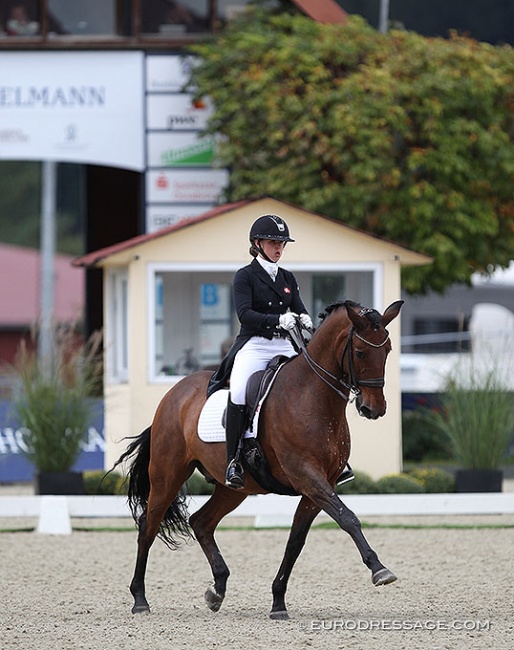 Lea Andreassen Torabi and Roberto Des Frettes at the 2020 CDI Hagen :: Photo © Astrid Appels