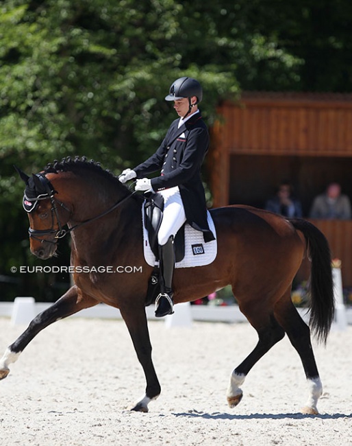 Yoann Bourguine and Favian WH at the 2021 CDIO Compiegne :: Photo © Astrid Appels