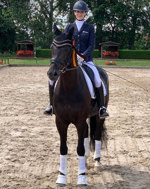 Beatrice Hoffrogge and Gaitano OLD at the 2021 CDN Mönchengladbach :: Photo © private