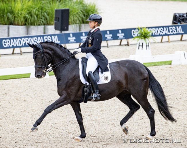 Isabell Werth and Weihegold at the 2021 CDIO Rotterdam :: Photo © Digishots