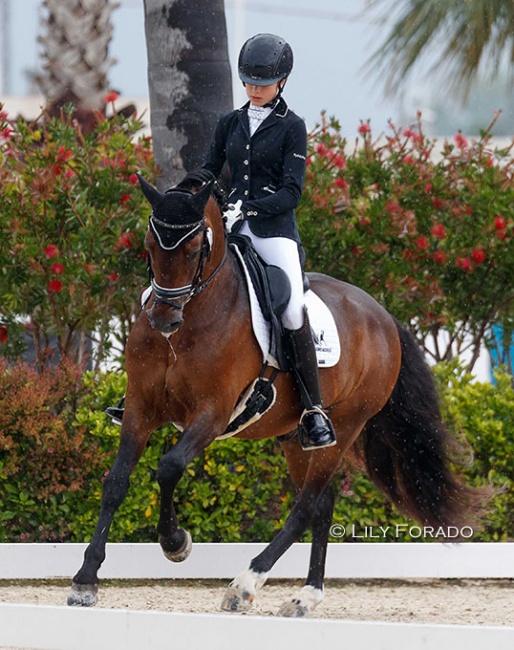 Vera Meca Martinez and Sophienhof's Maroon :: Photo © Lily Forado