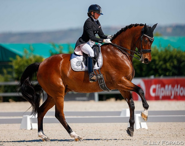 Cristina Wagemans Rovira and Ellington :: Photo © Lily Forado