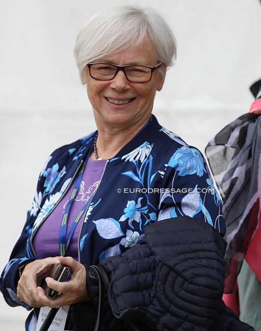 Danish 5* judge Susanne Baarup :: Photo © Astrid Appels
