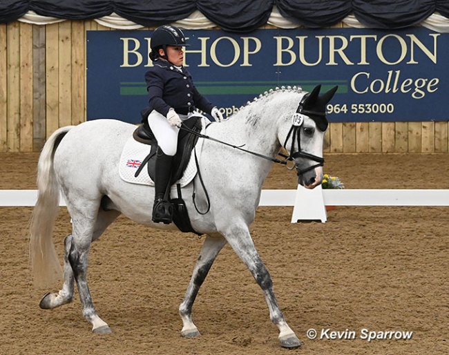 Gabriella Blake and Strong Beau at the 2021 CPEDI Bishop Burton :: Photo © Kevin Sparrow