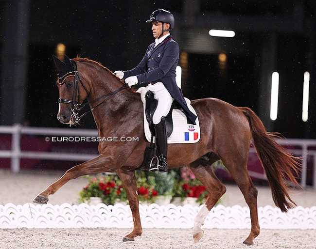 Alexandre Ayache and Zo What at the 2021 Olympic Games :: Photo © Astrid Appels