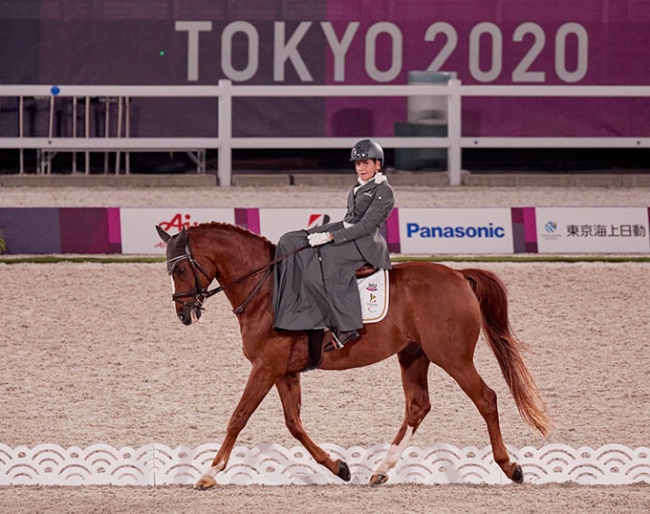 Barbara Minecci at the 2021 Paralympic Games in Tokyo :: Photo © FEI