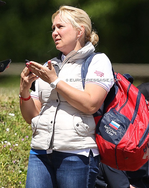 Russian team captain Alexandra Korelova at the 2021 CDIO Compiegne :: Photo © Astrid Appels