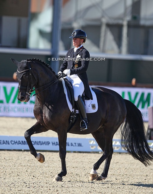 Isabell Werth and Weihegold at the 2021 European Dressage Championships :: Photo © Astrid Appels