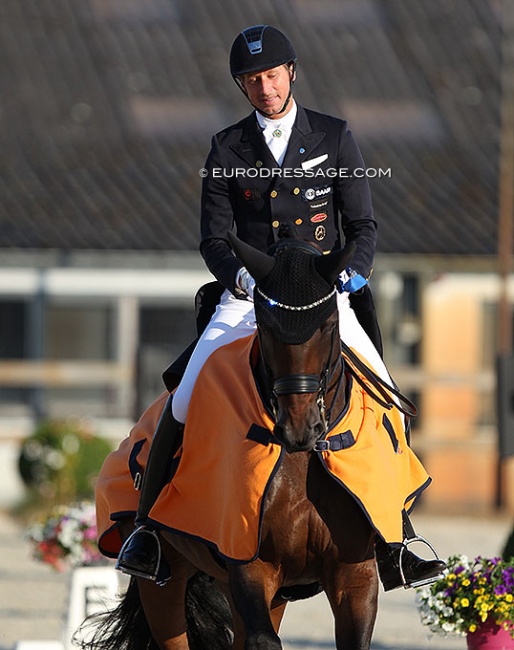 Patrik Kittel and Fiontini at the 2021 CDI Grote Brogel :: Photo © Astrid Appels