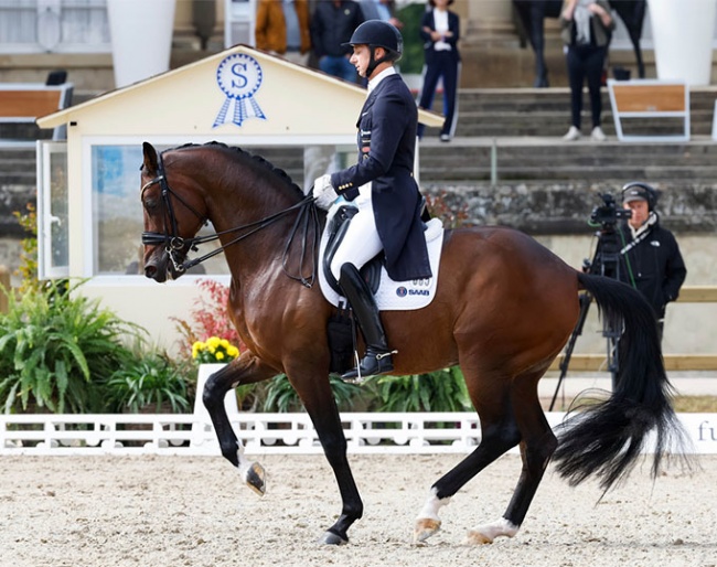 Patrik Kittel and Touchdown at the 2021 CDI Ludwigsburg :: Photo © Thomas Hellmann